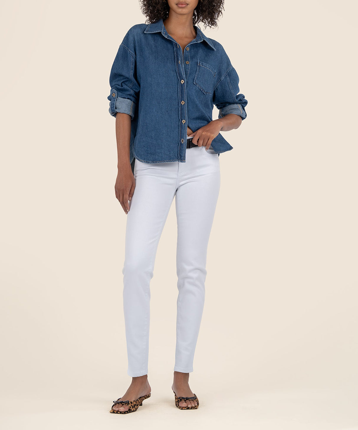 Diana Mid Rise Relaxed Fit Skinny